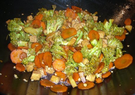 Broccoli-Möhren-Wok
