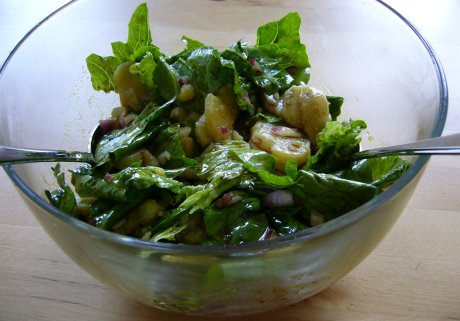 Kartoffelsalat mit Kürbiskernöl