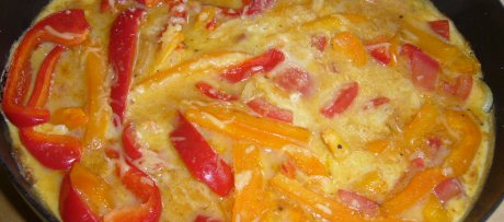 Paprika-Omelett